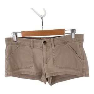 Hollister So CAL Stretch Tan‎  Shorts Sz 7